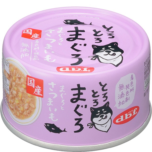 とろとろまぐろ まぐろとさつまいも 60g×24缶