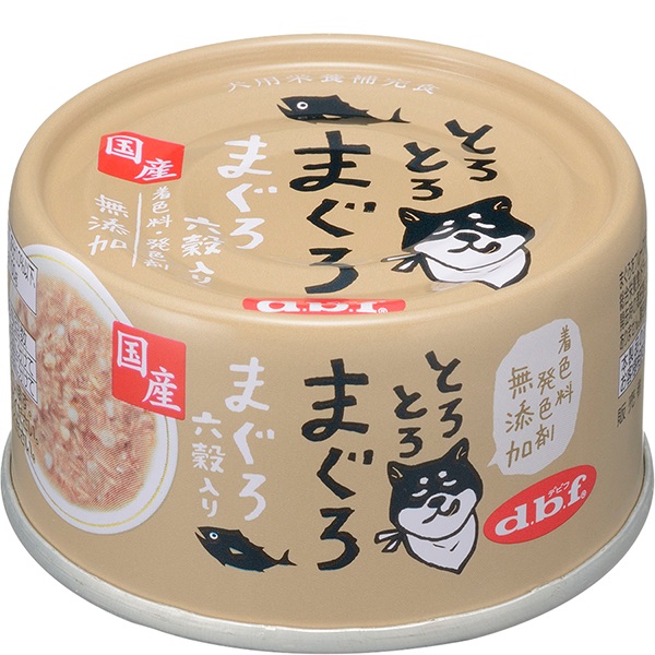 とろとろまぐろ まぐろ 六穀入り 60g×24缶