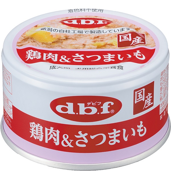 デビフ 鶏肉＆さつまいも 85g×24缶