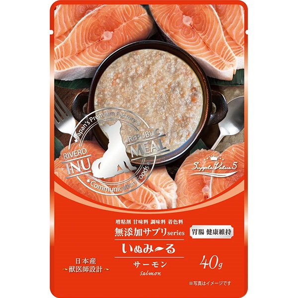いぬみ～る 無添加サプリseries SuppleValue5 胃腸健康維持 サーモン 40g×14コ