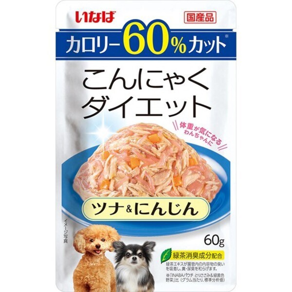 いなば こんにゃくダイエット ツナ＆にんじん 60g×16コ
