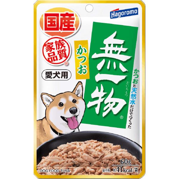 愛犬用 無一物パウチ かつお 60g×12コ