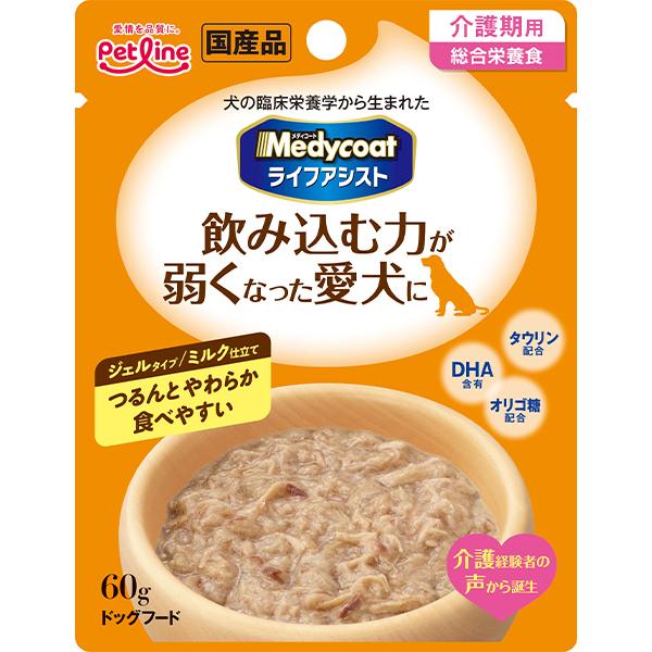 メディコート ライフアシスト ジェルタイプ ミルク仕立て 60g×6袋