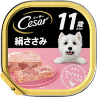 【あす宅】シーザートレイ 11歳からの 絹ささみ ふわふわローフタイプ 100g×24コ