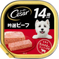 【あす宅】シーザー 14歳からの 吟選ビーフ 100g×24コ