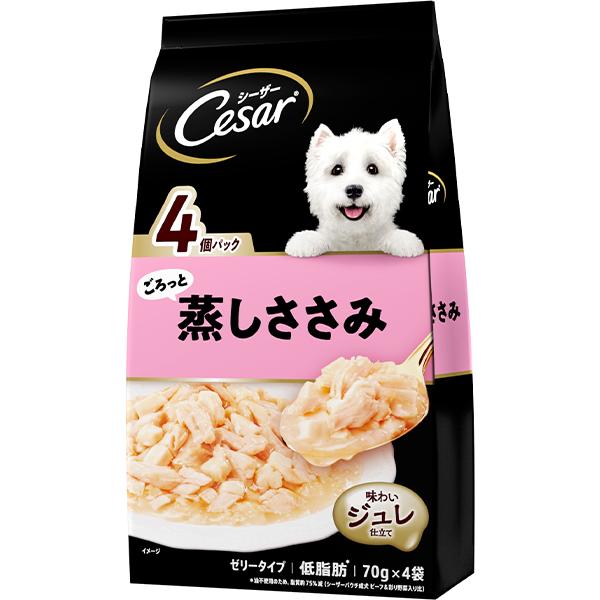 シーザー パウチ ごろっと蒸しささみ　各種