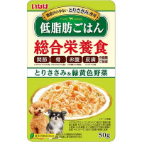 いなば 低脂肪ごはん とりささみ＆緑黄色野菜 50g×16コ