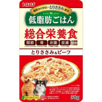 いなば 低脂肪ごはん とりささみ＆ビーフ 50g×16コ