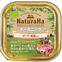 ナチュラハ オーガニック ビーフ＆野菜入り 100g×16コ