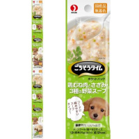 ごちそうタイム ポケットパック 鶏むね肉とささみ・3種の野菜スープ 100g