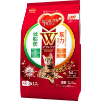 ビューティープロ キャット Wケア 低脂肪・筋力サポート 1.2kg（240g×5袋）