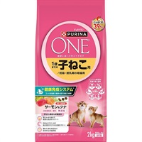【あす宅】ピュリナワン キャット 1歳までの子ねこ用/妊娠・授乳期の母猫用 サーモン＆ツナ 2kg