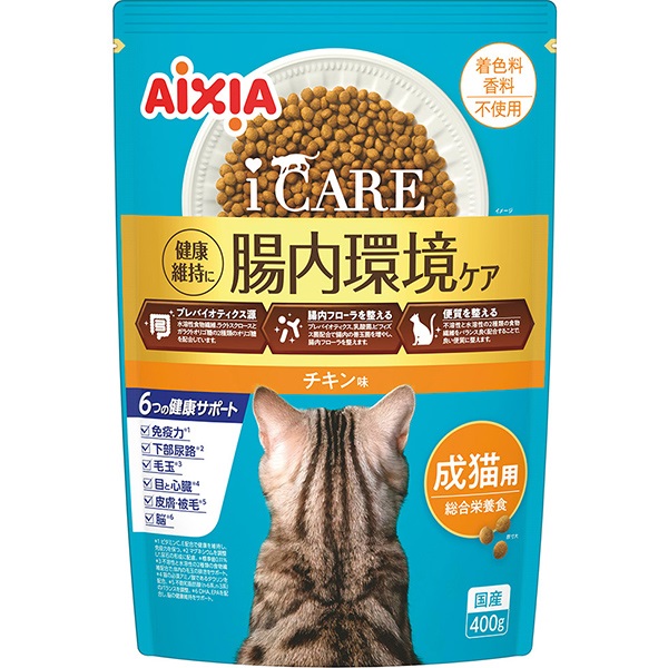 i CARE（アイケア） キャットドライ チキン味 400g
