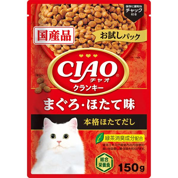 チャオ クランキー お試しパック まぐろ・ほたて味 150g