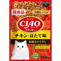 チャオ クランキー お試しパック チキン・ほたて味 150g