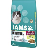 【あす宅】アイムス キャット 成猫用 体重管理用 チキン 5kg