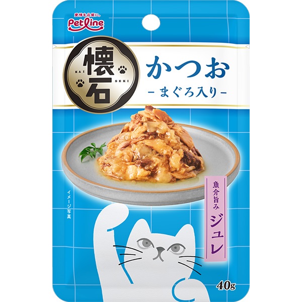 懐石 レトルト ジュレ かつお まぐろ入り 40g×12コ
