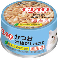 チャオ ホワイティ かつお 本格だし仕立て 85g×24コ