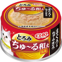チャオ とろみ ちゅ～る和え まぐろ＆ちゅ～るまぐろ 80g×24缶 ［ちゅーる］