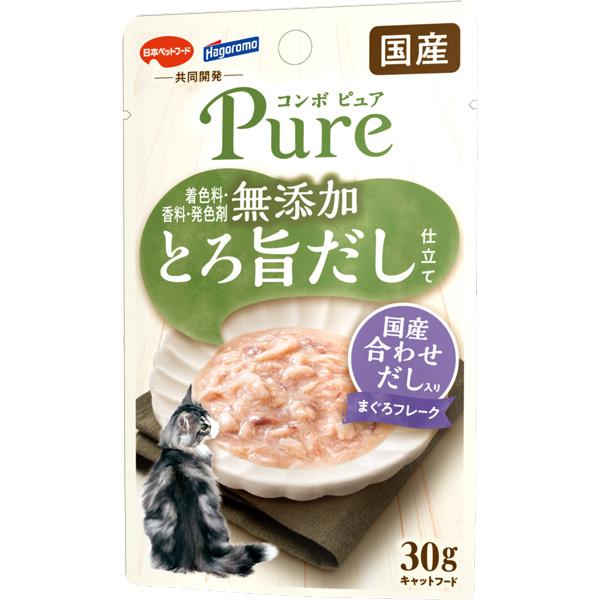 コンボ ピュア キャット パウチ まぐろ・国産合わせだし入り 30g×12コ