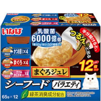 いなば まぐろジュレ 12個パック 乳酸菌入り シーフードバラエティ 65g×12個