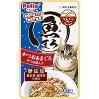 魚まろ かつお＆まぐろ かつお節入り 60g×8コ