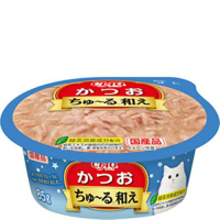 チャオ ちゅ～る和え カップ かつお 85g×8コ ［ちゅーる］