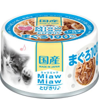 MiawMiawとびきりまぐろしらす入りまぐろ 60g×24缶 [ミャウミャウ]