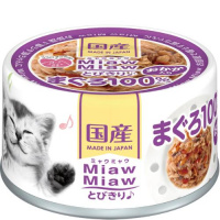 MiawMiawとびきりまぐろおかか入りまぐろ 60g×24缶 [ミャウミャウ]