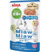 MiawMiaw ジューシー シーフードブレンド 60g×12コ ［ミャウミャウ］