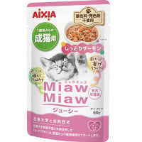 MiawMiaw ジューシー しっとりサーモン 60g×12コ ［ミャウミャウ］