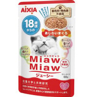 MiawMiaw ジューシー 18歳頃からのあじわいまぐろ 60g×12コ ［ミャウミャウ］