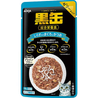 黒缶パウチ しらす入りまぐろとかつお 70g×12コ