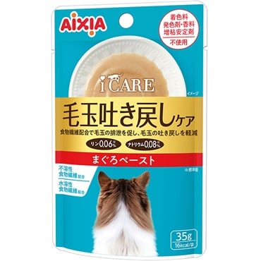 i CARE（アイケア） 毛玉吐き戻しケア まぐろペースト 35g×12コ