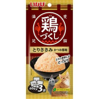 いなば 鶏づくし とりささみ かつお節味 60g×3袋