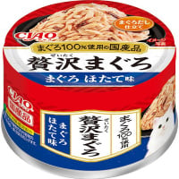 チャオ 贅沢まぐろ缶 まぐろ ほたて味 60g×24缶