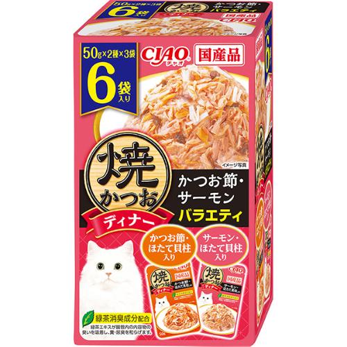 チャオ 焼かつおディナー 50g×6個