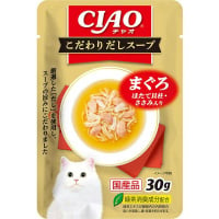 チャオ こだわりだしスープ まぐろ ほたて貝柱・ささみ入り 30g×16コ