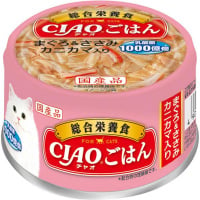 チャオ ごはん まぐろ＆ささみ カニカマ入り 85g×24缶