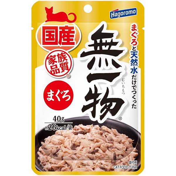 無一物パウチ まぐろ 40g×12コ