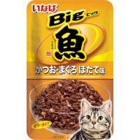 Bigマルウオ かつお・まぐろ ほたて味 80g×12コ