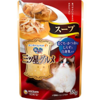 【あす宅】銀のスプーン 三ツ星グルメ パウチ スープ まぐろ・かつおにしらすと白身魚入り 35g×16コ