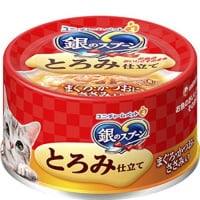 銀のスプーン 缶 とろける旨み仕立て まぐろ・かつおにささみ 70g×48缶