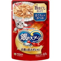 銀のスプーン パウチ 旨ほぐし仕立て まぐろ入りかつお 60g×16コ