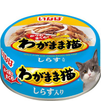 わがまま猫 しらす入り かつお・まぐろ 115g×24缶