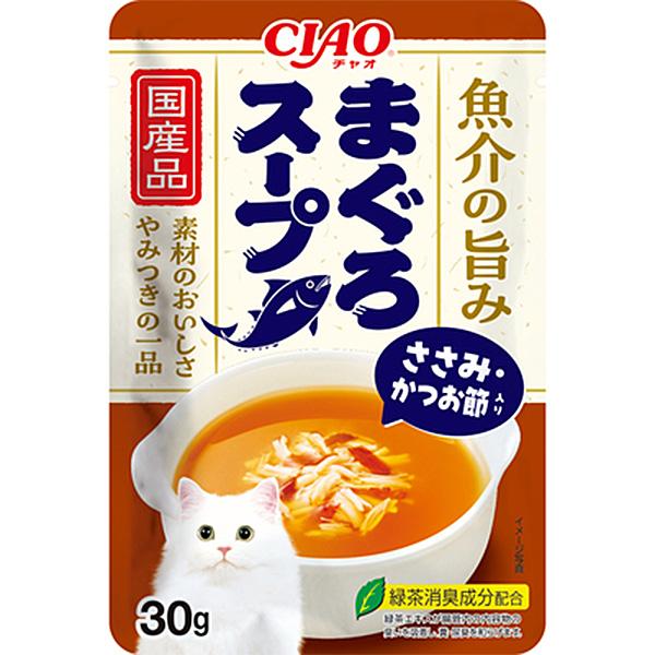 チャオ まぐろスープ ささみ・かつお節入り 30g×16コ