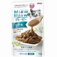 MiawMiaw グレービー ツナ味 70g×12コ ［ミャウミャウ］