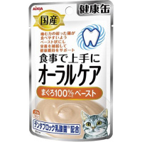 国産 健康缶 パウチ オーラルケア まぐろペースト 40g×12コ