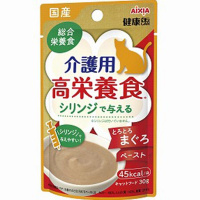 健康缶パウチ 介護用高栄養食 シリンジで与えるとろとろまぐろペースト 30g×12コ