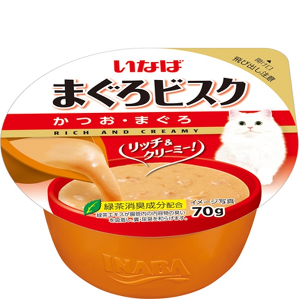 いなば まぐろビスク カップ かつお・まぐろ 70g×6コ